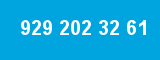 929 202 32 61
